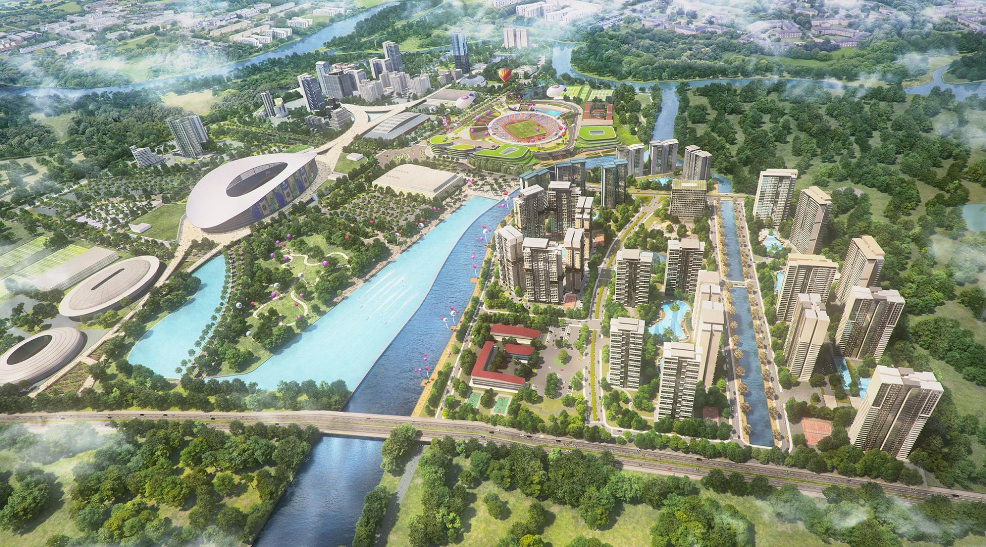 Phối cảnh dự án SaiGon Sports City