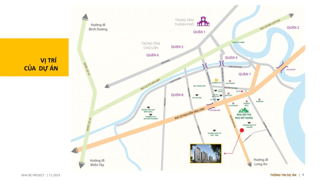 Vị trí Celesta Rise Keppel Land Nhà Bè